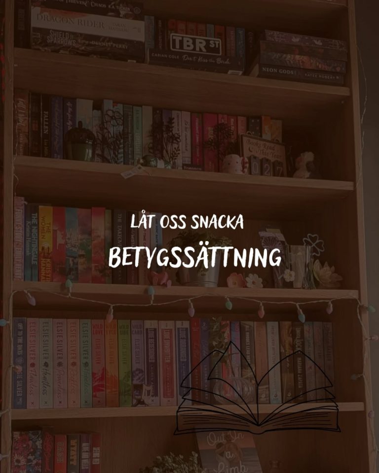 Hur betygsätter du böcker? Mina tankar om stjärnor och omdömen